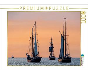 CALVENDO Puzzle a vento sul Mar Baltico alla luce della sera, 1000 pezzi, puzzle trasversale, 1000 pezzi, dimensioni 64 x 48 cm, puzzle fotografico per ore felici