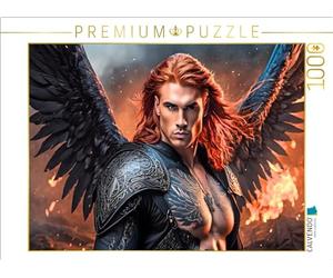 CALVENDO Puzzle Angelo Raphael combatte contro il male nel fuoco, 1000 pezzi, dimensioni 64 x 48 cm, puzzle fotografico per ore felici