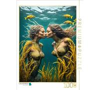 CALVENDO Puzzle che bacia Nixi nella luce delicata dell'oceano | 1000 pezzi Lege Dimensioni 48 x 64 cm Puzzle fotografico per ore felici