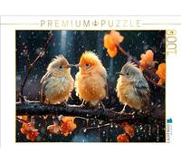 CALVENDO Puzzle con uccelli, tempo di battaglia, giusto? | 1000 pezzi Lege-Dimensioni 64 x 48 cm puzzle foto per ore felici