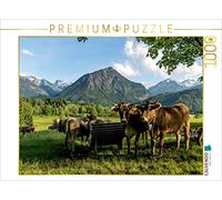 CALVENDO Puzzle da 1000 pezzi "Algäuer Braunbestieh", 1000 pezzi, dimensioni 64 x 48 cm, puzzle fotografico per ore felici