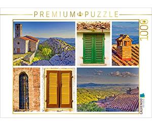 CALVENDO Puzzle Desiderio Toscana - Impressioni dello stile architettonico mediterraneo 1000 pezzi Lege Dimensioni 64 x 48 cm Foto puzzle Immagine di Mr. Mooseman
