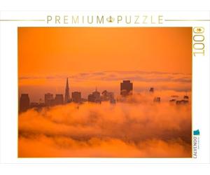CALVENDO Puzzle d'oro poco dopo l'alba, 1000 pezzi, dimensioni 64 x 48 cm, puzzle foto di Markus Van Hauten