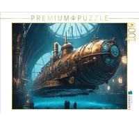 CALVENDO Puzzle futuristico sottomarino | 1000 pezzi Lege-Dimensioni 64 x 48 cm Puzzle fotografico per ore felici