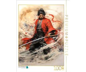 CALVENDO Puzzle Il Samurai - Un combattente professionista | 1000 pezzi Lege Dimensioni 48 x 64 cm Puzzle fotografico per ore felici