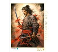 CALVENDO Puzzle Il Samurai - Un eccellente stratega | 1000 pezzi Lege-Dimensioni 48 x 64 cm Puzzle fotografico per ore felici