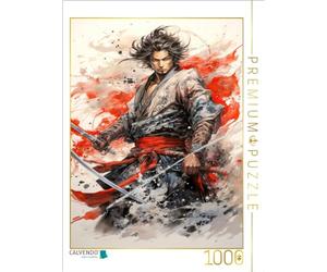 CALVENDO Puzzle Il sapiente Samurai | 1000 pezzi Lege-Dimensioni 48 x 64 cm Puzzle fotografico per ore felici