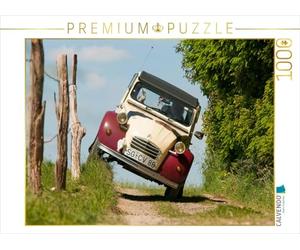 CALVENDO Puzzle La Anatra è sicura - Divertimento di guida con 2 CV Dolly 1000 pezzi Lege dimensioni 64 x 48 cm foto puzzle di Bölts Meike