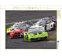 CALVENDO Puzzle Lamborghini Huracán G Evo2, BMW M4 GT3, Porsche 911 GT3 R | 1000 pezzi lege dimensioni 64 x 48 cm puzzle foto per ore felici