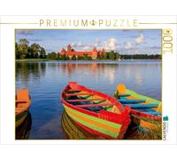 CALVENDO Puzzle Litauen - Wasserburg Trakai 1000 Teile Puzzle quer | 1000 Teile
