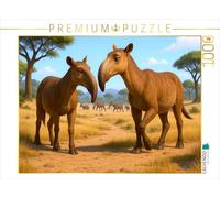 CALVENDO Puzzle Macrauchenia - mammifero estinto del Sud America | 1000 pezzi Lege-Dimensioni 64 x 48 cm puzzle foto per ore felici