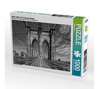 CALVENDO Puzzle New York City Brooklyn Bridge 1000 pezzi Lege dimensioni 64 x 48 cm foto Puzzle di Viola Melanie