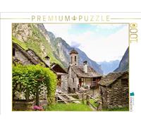 CALVENDO Puzzle Rustico in Ticino | 1000 pezzi Lege Dimensioni 64 x 48 cm Puzzle Foto per Ore Felici