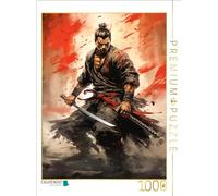 CALVENDO Puzzle The Samurai, eroico e stabile, 1000 pezzi, dimensioni 48 x 64 cm, puzzle fotografico per ore felici