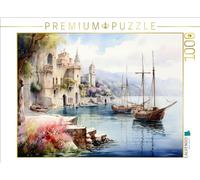 CALVENDO Puzzle un motivo dal calendario costruito vicino all'acqua, 1000 pezzi, dimensioni 64 x 48 cm, puzzle fotografico per ore felici