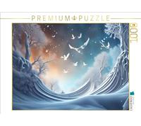 CALVENDO Puzzle un motivo dal calendario, quattro stagioni, frattali, 1000 pezzi, dimensioni 64 x 48 cm, puzzle fotografico per ore felici
