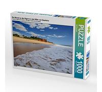 CALVENDO Puzzle UN Spiaggia sull'Algarve vicino a Quarteira 1000 pezzi Lege-Dimensioni 64 x 48 cm Foto puzzle Immagine di Val Thoermer