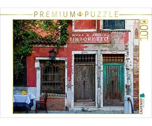 CALVENDO Puzzle Vecchia facciata in Centro Storico 1000 pezzi Lege-Dimensioni 64 x 48 cm Foto puzzle Immagine di Olaf Bruhn