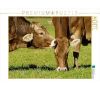 CALVENDO Sista - Puzzle a forma di cuore per bovini, 1000 pezzi, dimensioni 64 x 48 cm