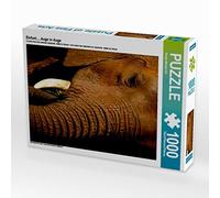 CALVENDO Susan Michel - Puzzle a forma di elefante, 1000 pezzi, dimensioni 48 x 64 cm