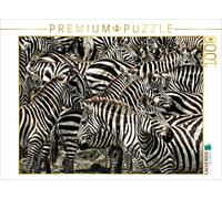 CALVENDO Susan Michel - Puzzle con zebre, 1000 pezzi, dimensioni 64 x 48 cm