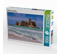 CALVENDO Thomas Polske - Puzzle Fortezza di Le Castella, 1000 pezzi, dimensioni 64 x 48 cm
