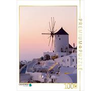 CALVENDO TomKli Puzzle Isola della Luce - Santorini 1000 pezzi Lege-Dimensioni 48 x 64 cm Foto puzzle Immagine di TomKli