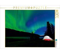 CALVENDO TravelAdd1cted - Puzzle da 1000 pezzi, motivo: Lake Muncho Lake, British Columbia, dimensioni 64 x 48 cm