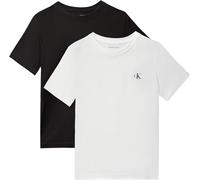 Calvin Klein 2-Pack Monogram Top Ib0ib01093 S/S Knit Tops Bambini e Ragazzi (Pacco da 2)