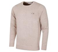 Calvin Klein 2025 Maglione Golf Uomo Durevole e Girocollo - Latte Macchiato - M
