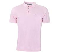 Calvin Klein 2025 Polo Golf Uomo Central Eco Light Wicking - Rosa Baby - XL