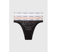 Calvin Klein - 3 Pack Brazilian 000QD5225E Multicolore - Abbigliamento M Multicolore
