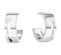 Calvin Klein Orecchini 'ESSENTIALS' argento, Taglia One Size