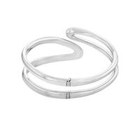 CALVIN KLEIN 35000753 - Bracciale da donna con cerniera in acciaio inox, standard, acciaio inox, standard, acciaio inox, acciaio inox, standard