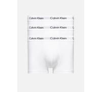 Calvin Klein Cotton Stretch - Confezione da 3 boxer aderenti vita bassa bianchi-Bianco S