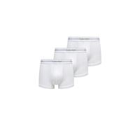 Calvin Klein - Icon - Cotton Stretch - Confezione da 3 boxer aderenti a vita bassa bianchi-Bianco 50