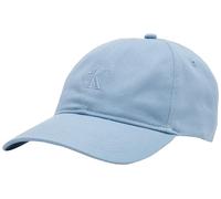 Calvin Klein 6 Panel Small Monogram cap Lv04G5002G Coperchio, Blue (Faded Denim), OS Adulto