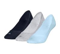 Calvin Klein 8719965009202 CK WOMEN FOOTIE LC 3P, azzurro, 39-42