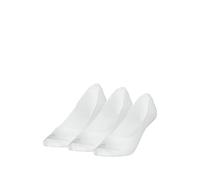 Calvin Klein 8719965009202 CK WOMEN FOOTIE LC 3P, bianco, 35-38