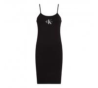 Calvin Klein Abito Con Corpetto Slim Nero Donna S