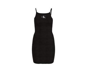 Calvin Klein Abito Da Spiaggia Copricostume Logo Nero Donna S