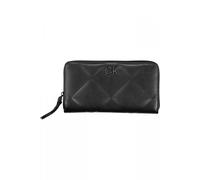 Calvin Klein Accessori Donna Portafoglio Nero Unica 5 Scomparti, Portamonete, Do