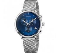 Calvin Klein, ,Accessories ,Donna ,Grigio ,ONE SIZE Orologio al Quarzo High Noon