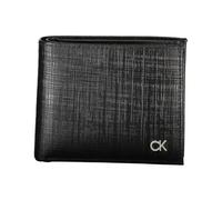 Calvin Klein CK MUST BIFOLD 5CC W/COIN K50K510877, Uomo, Nero (Ck Black Check), OS