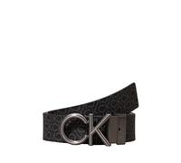 Calvin Klein Adj/Rev Metal Bombe 35Mm K50K512829 Cintura, Black (CK Black Smooth/Classic Mono), 135 Adulto