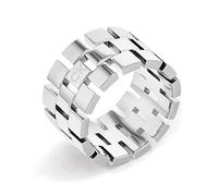 Calvin Klein Anello da Donna Collezione GEOMETRIC in Acciaio Inossidabile - 35000324D