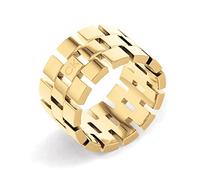 Calvin Klein Anello da Donna Collezione GEOMETRIC in Oro Giallo - 35000325D