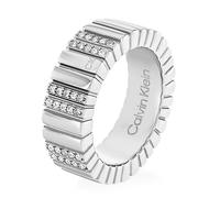 Calvin Klein Anello da donna Collezione MINIMALISTIC METALS con cristalli - 35000440D