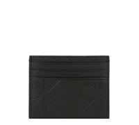 Calvin Klein Astuccio 'Full-grain RFID Zip Cardholder' nero Uomo - PROMO - Premium - Accessori Calvin Klein One Size