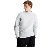 Calvin Klein Badge Crew Neck J30J323426, Felpa, Uomo, Grigio (Lunar Rock), XXS